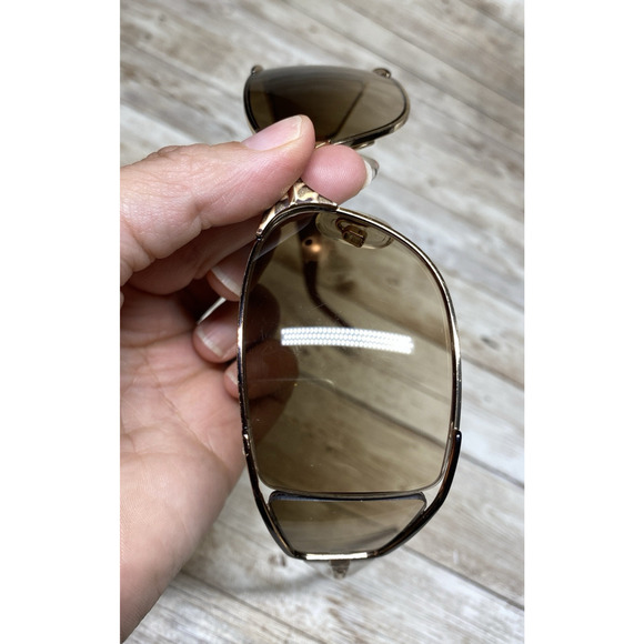 Cazal Sunglasses Womens Brown Animal Print Frame Brown Tinted Lens VTG 954 529 main image 5